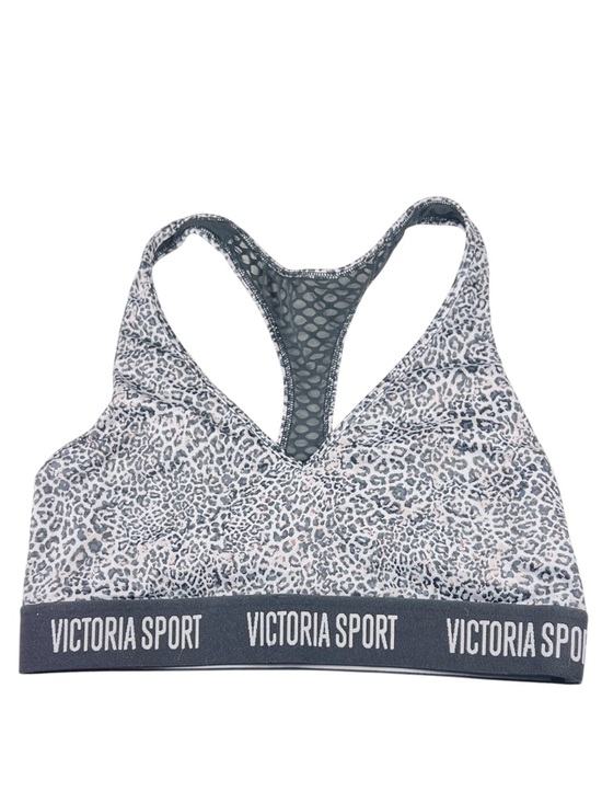 Victoria's Secret Other - Victoria’s Secret Victoria Sport Gray Leopard Print Racerback Sports Bra Sporty